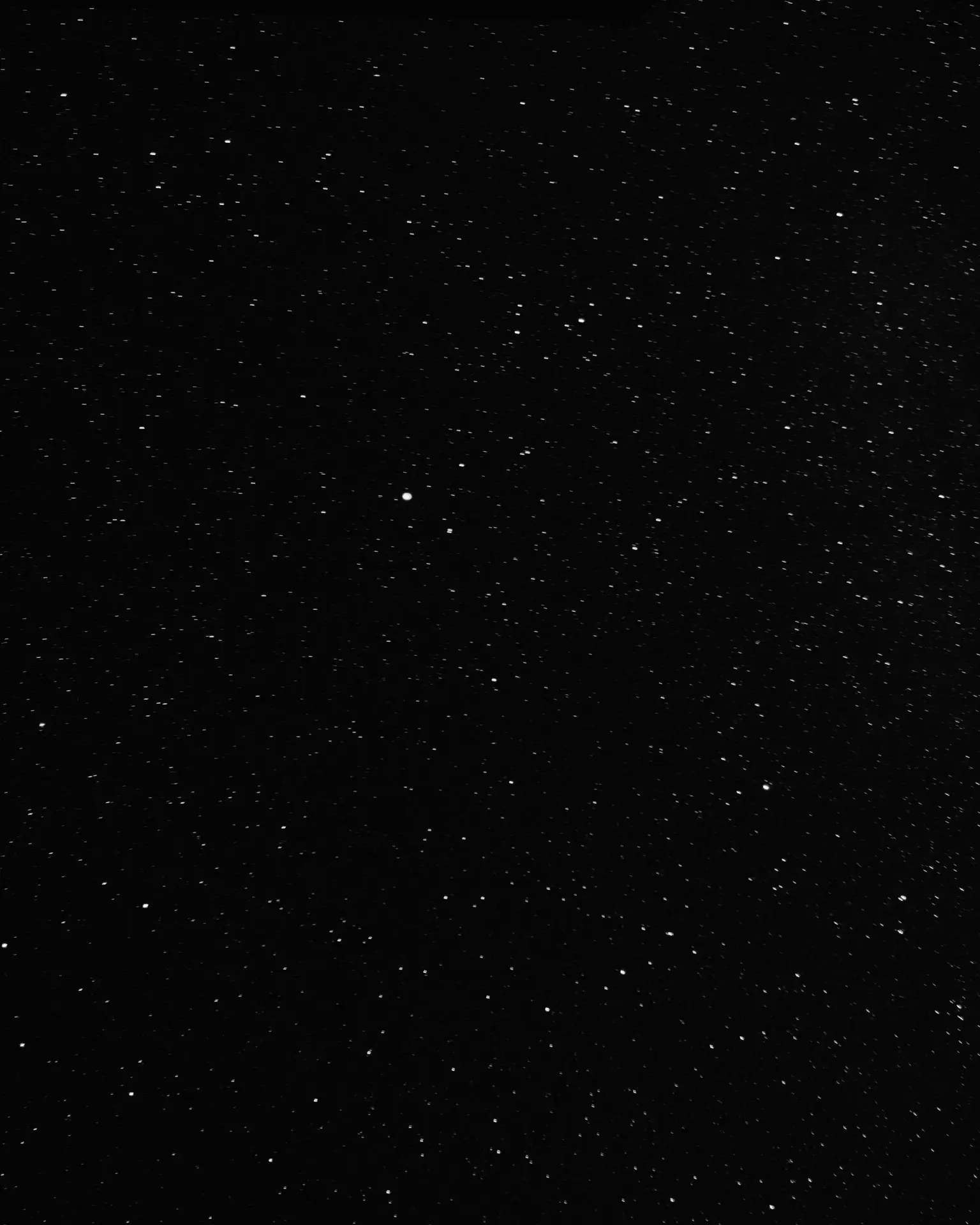 black and white stars in the sky